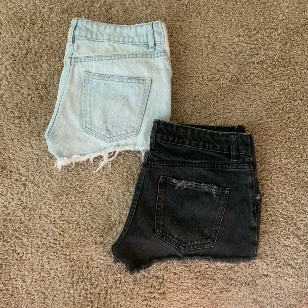 Denim Maternity Shorts